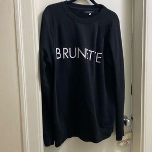 Brunette the label BRUNETTE sweater size L/XL